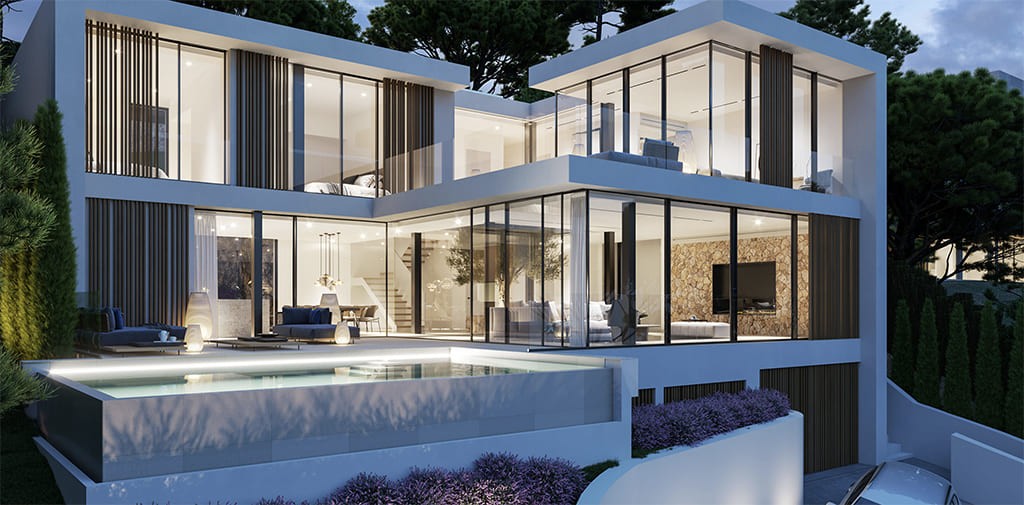 Villa in Mallorca, Spain 4 bedrooms, 449 sq.m. No. 198840