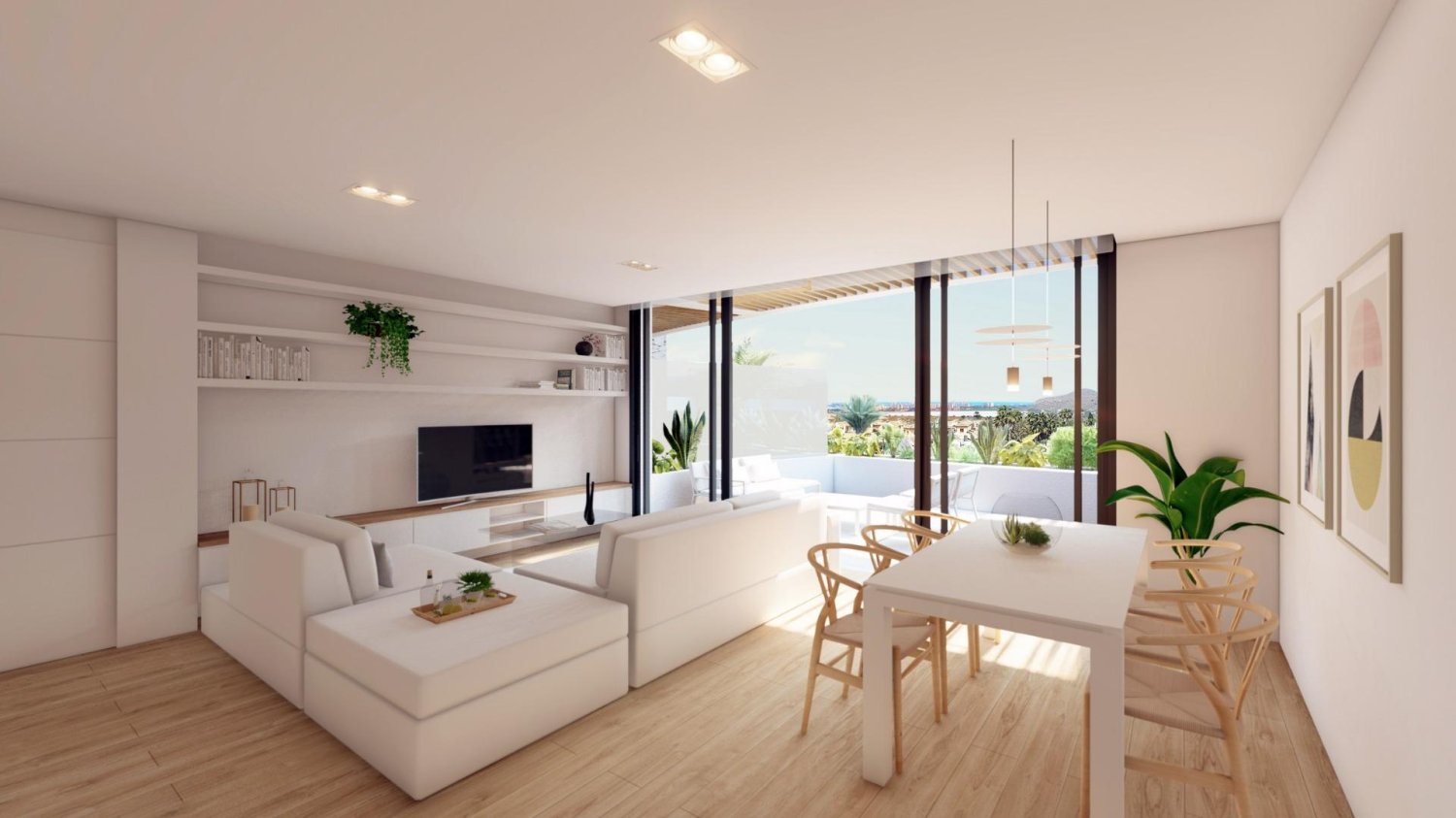 Huoneisto La Manga del Mar Menor, Murcia, Espanja 3 makuuhuonetta, 143 m2 No. 197273