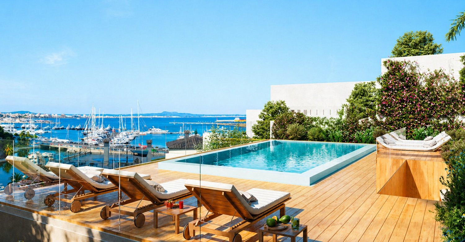 Apartament w Palma de Majorca, Mallorca, Hiszpania 3 sypialnie, 202 mkw. nr 198241