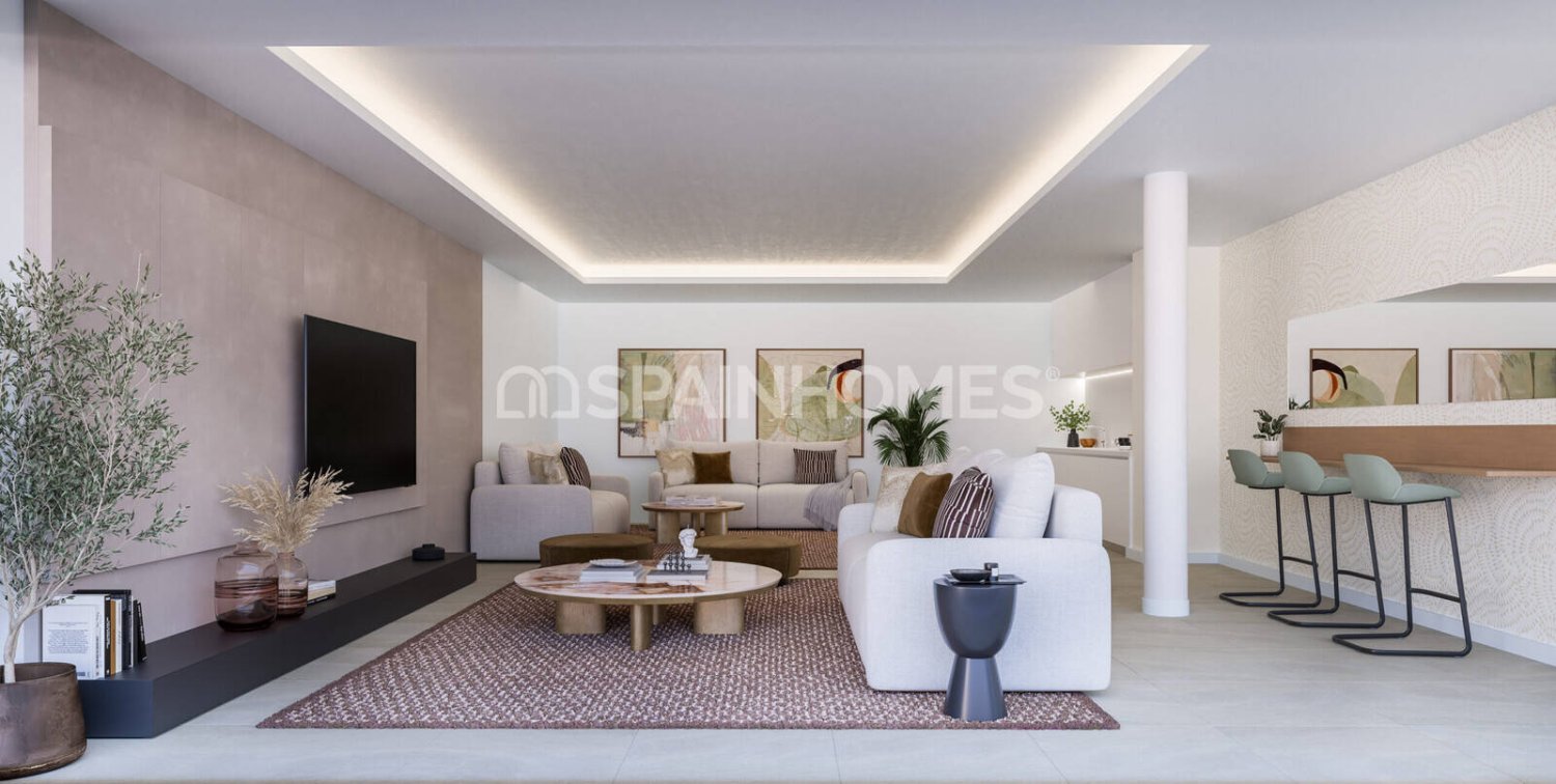 Apartment in Estepona, Malaga, Spain 2 bedrooms, 56 sq.m. No. 197124