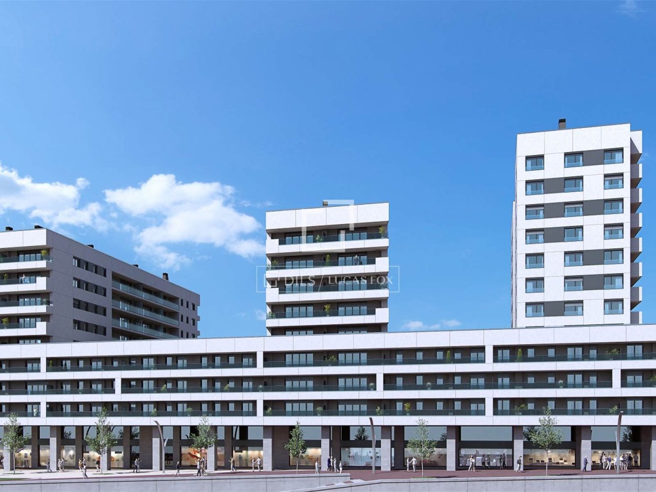 Wohnung in Barcelona, Spanien 3 Schlafzimmer, 99 m2 Nr. 199145