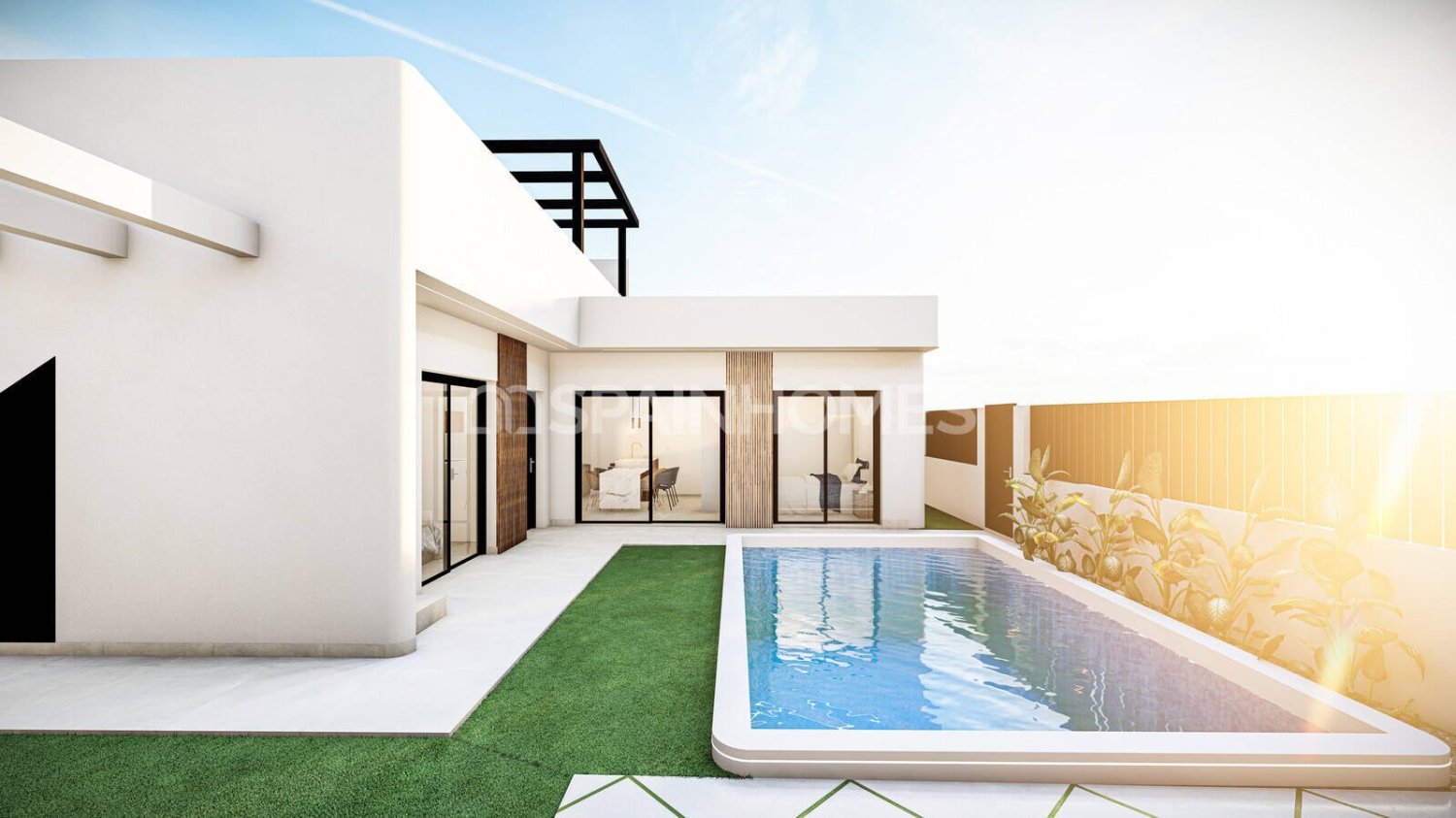 Villa Torre-Pacheco, Murcia, Spānijā 3 istabas, 100 m2 Nr. 164355