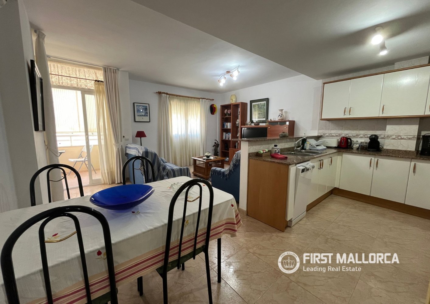 Apartment à Port De Pollenca, Mallorca, Espagne 2 chambres, 75 m2 No. 197057