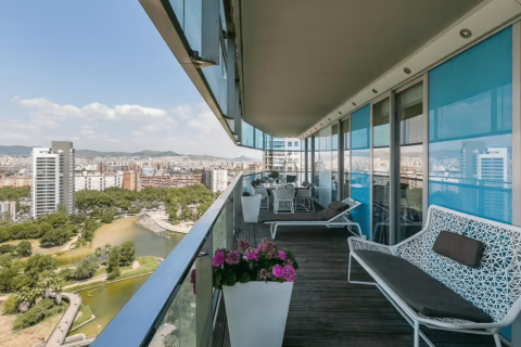 Apartment in Horta-Guinardo, Barcelona, Spain 1 bedroom, 43 sq.m. No. 133380
