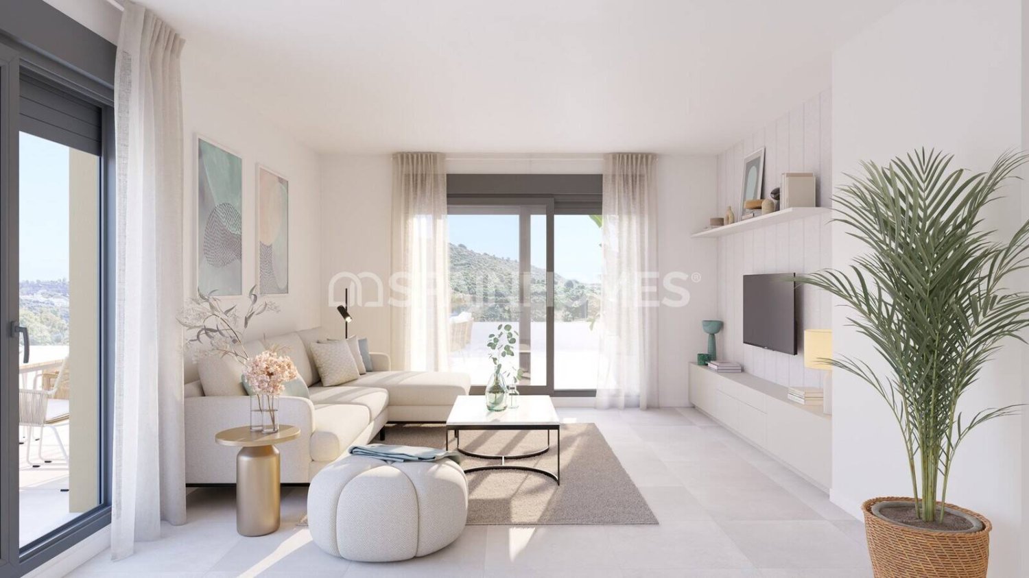 Apartamento en Mijas, Málaga, España 3 dormitorios, 111 m2 No. 200037