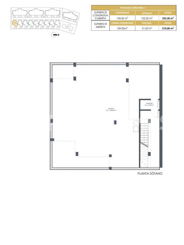 Villa in Los Alcazares, Murcia, Spanien 3 Schlafzimmer, 100 m2 Nr. 200025