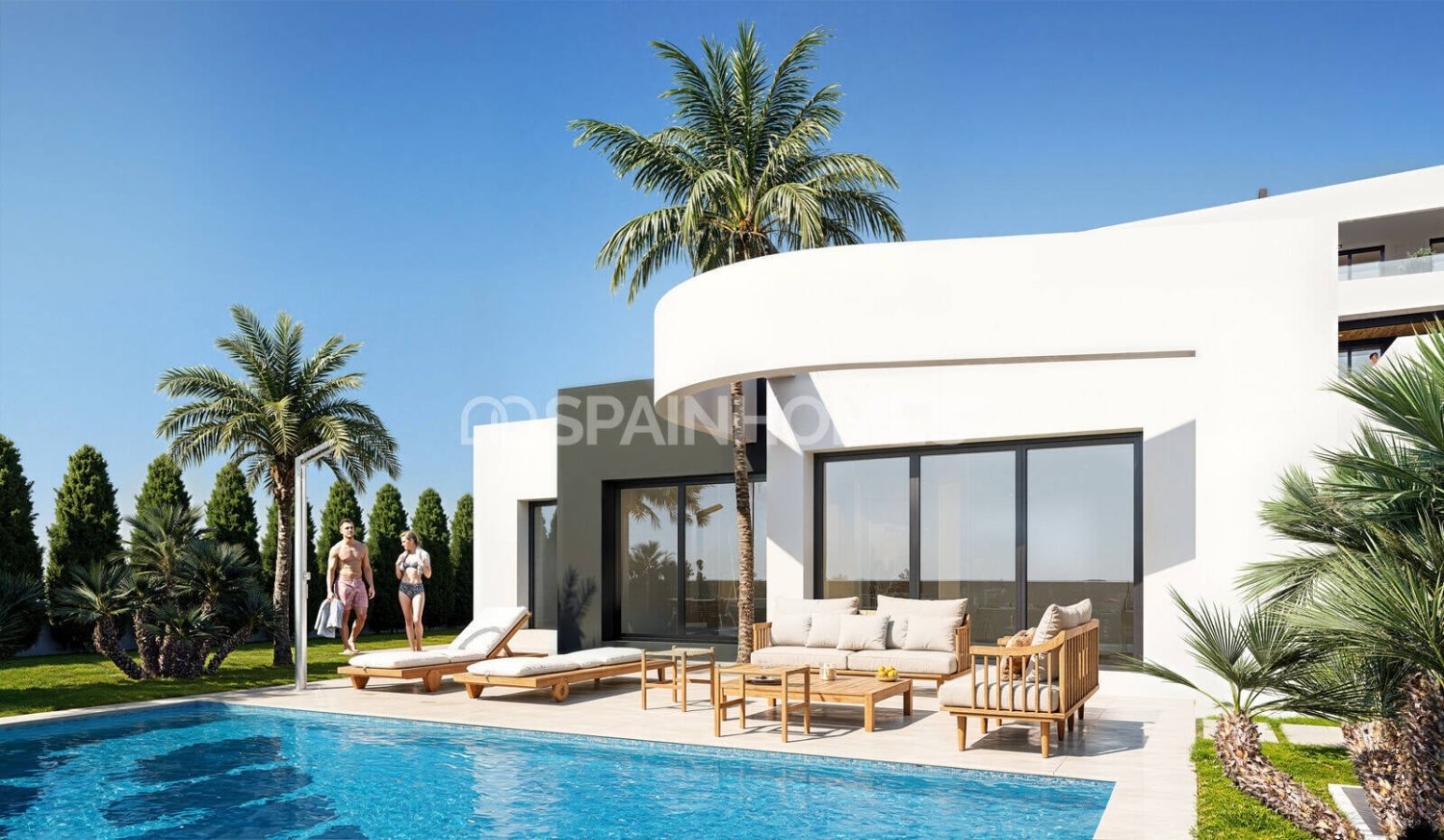 Villa in Los Alcazares, Murcia, Spanien 3 Schlafzimmer, 100 m2 Nr. 200025