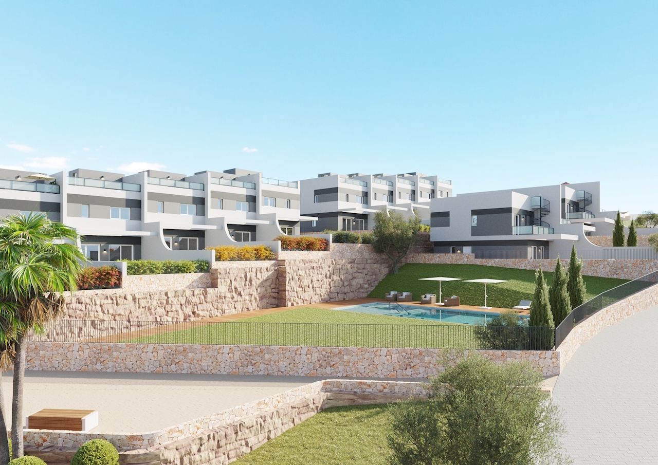 Kaupunkipientalo Finestrat, Alicante, Espanja 3 makuuhuonetta, 128 m2 No. 197311