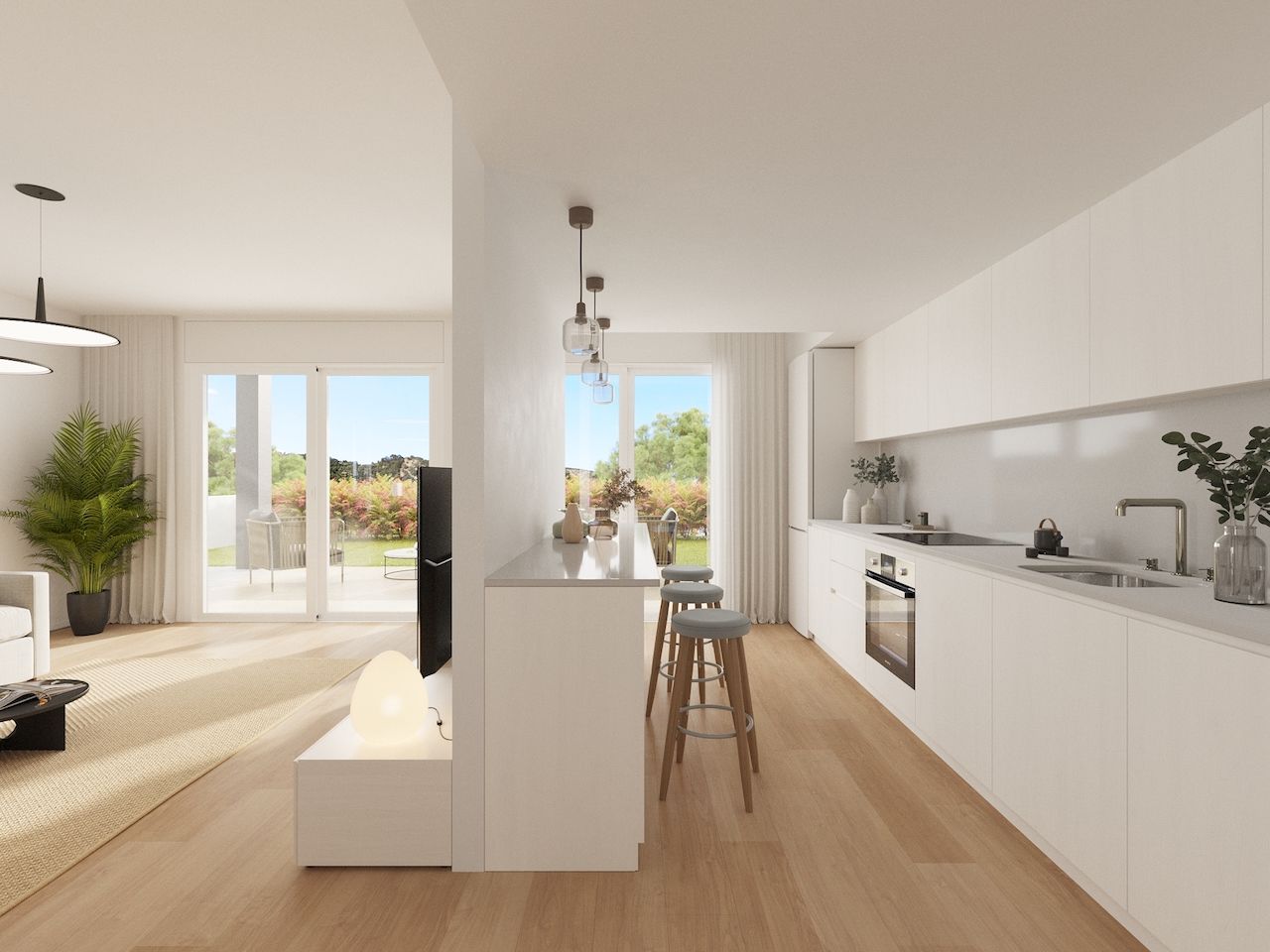 Kaupunkipientalo Finestrat, Alicante, Espanja 3 makuuhuonetta, 128 m2 No. 197311