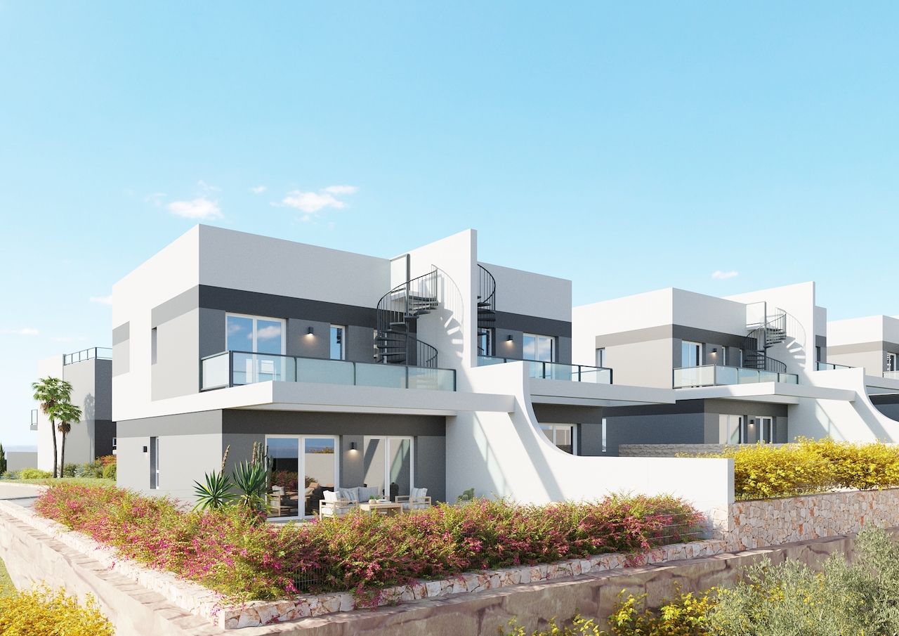 Kaupunkipientalo Finestrat, Alicante, Espanja 3 makuuhuonetta, 128 m2 No. 197311
