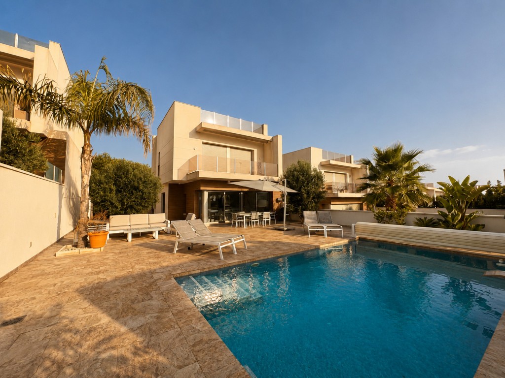 Villa en San Miguel de Salinas, Alicante, España 3 dormitorios, 125 m2 No. 199378