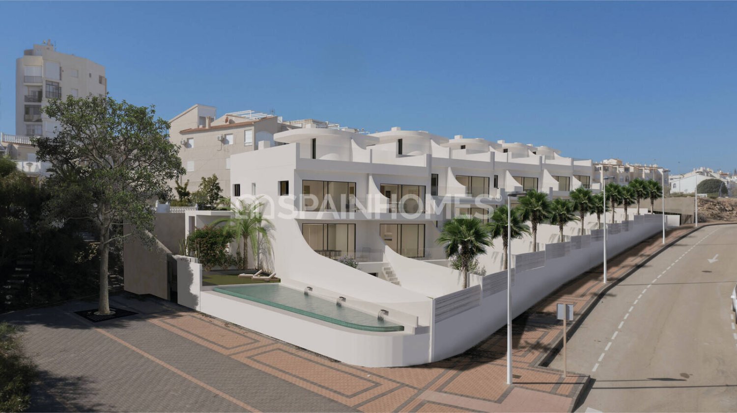 Lägenhet i Torrevieja, Alicante, Spanien 2 sovrum, 103 kvm. Nr. 120661