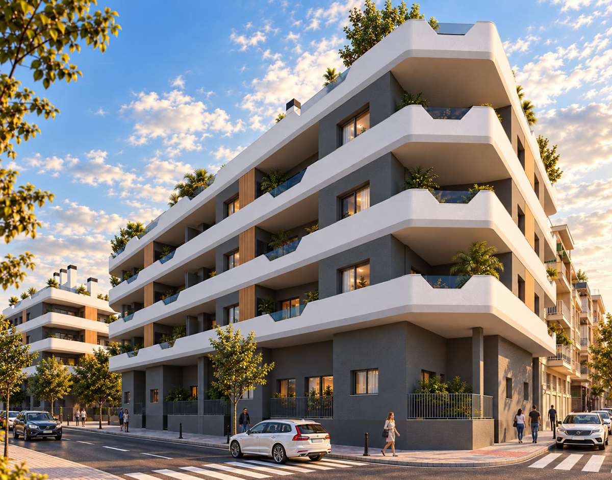 Apartamento en Santa Pola, Alicante, España 2 dormitorios, 72.6 m2 No. 198776