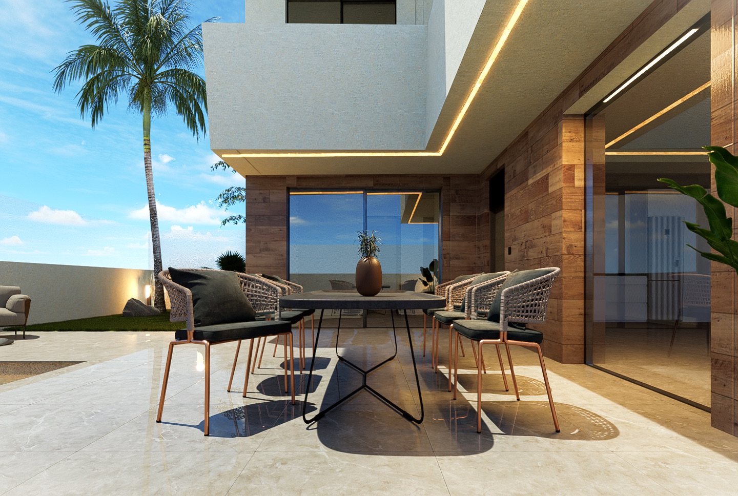 Villa à San Pedro del Pinatar, Murcia, Espagne 3 chambres, 125 m2 No. 198795