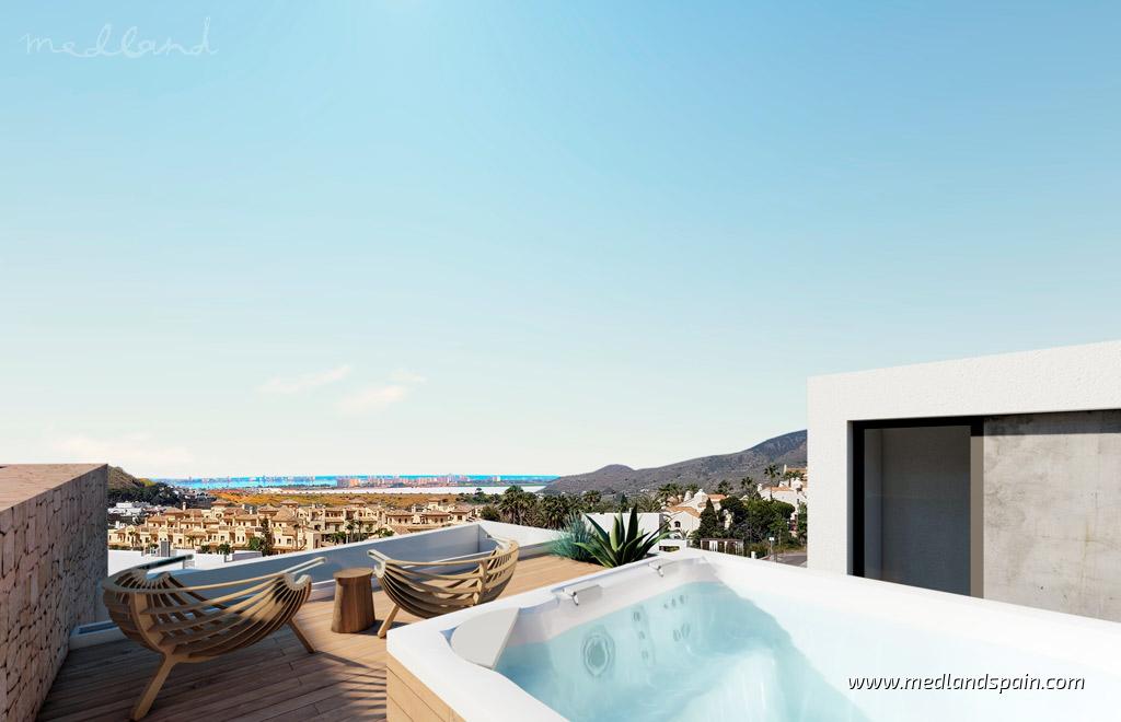 Apartament w La Manga del Mar Menor, Murcia, Hiszpania 3 sypialnie, 143 mkw. nr 197640
