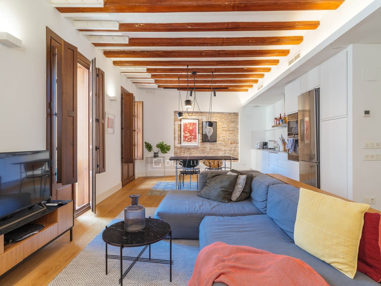 Appartamento a Barcelona, Spagna 2 camere da letto, 84 mq. N° 150855