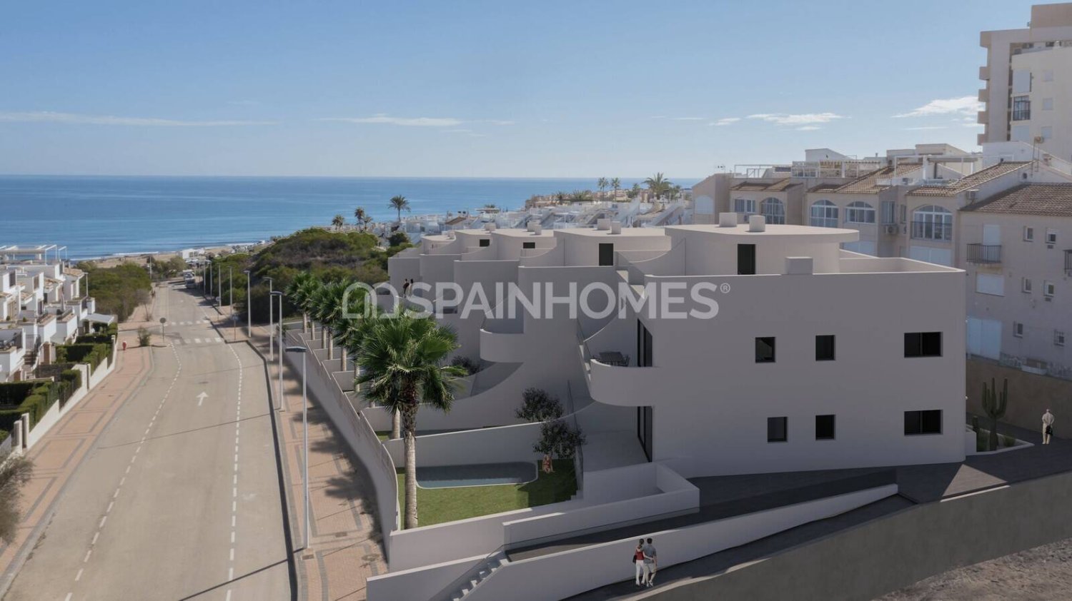 Kattohuoneisto Torrevieja, Alicante, Espanja 2 makuuhuonetta, 75 m2 No. 120662