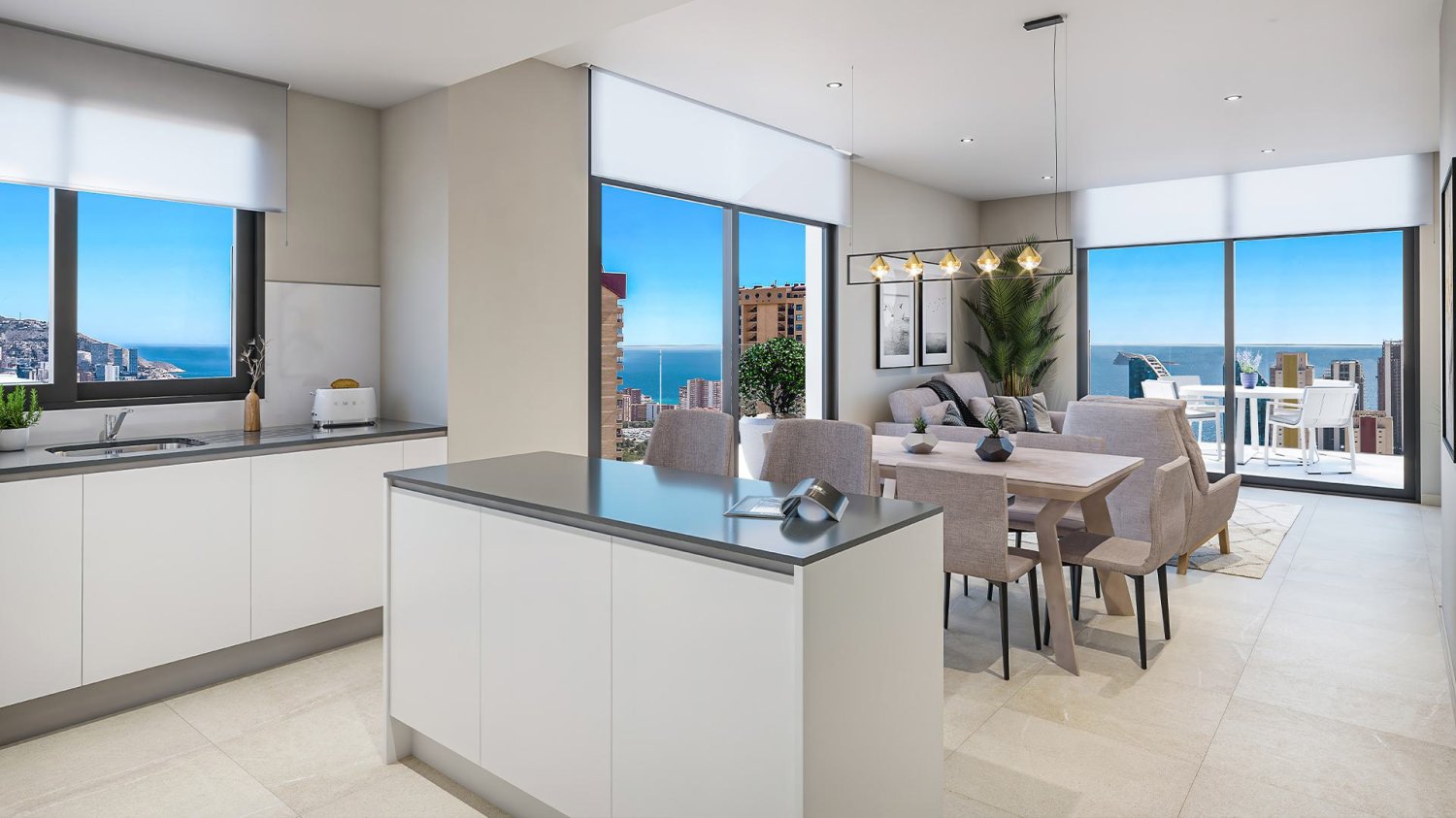 Dzīvoklis Benidorm, Alicante, Spānijā 3 istabas, 131 m2 Nr. 197164