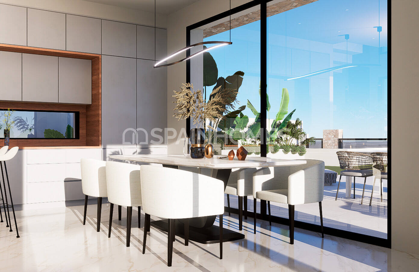 Villa i Finestrat, Alicante, Spanien 3 sovrum, 330 kvm. Nr. 121083