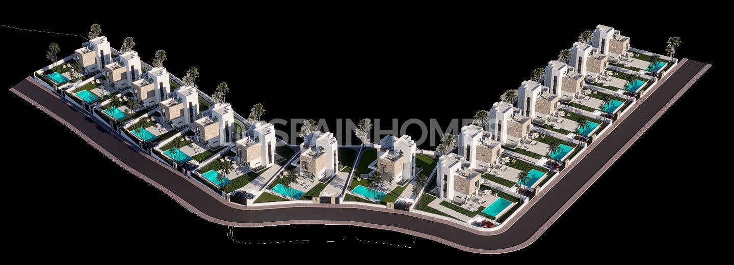 Villa i Finestrat, Alicante, Spanien 3 sovrum, 330 kvm. Nr. 121083