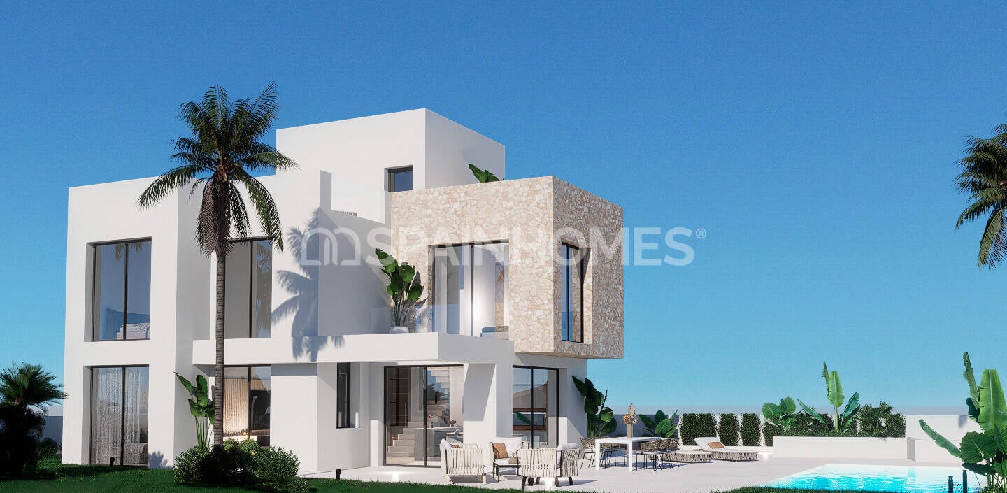 Villa i Finestrat, Alicante, Spanien 3 sovrum, 330 kvm. Nr. 121083