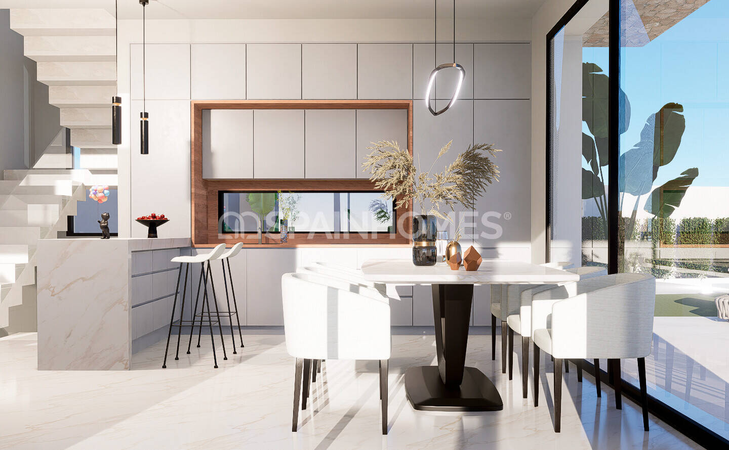 Villa i Finestrat, Alicante, Spanien 3 sovrum, 330 kvm. Nr. 121083