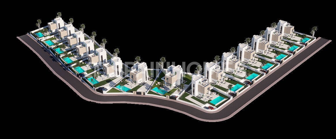 Villa i Finestrat, Alicante, Spanien 3 sovrum, 330 kvm. Nr. 121083