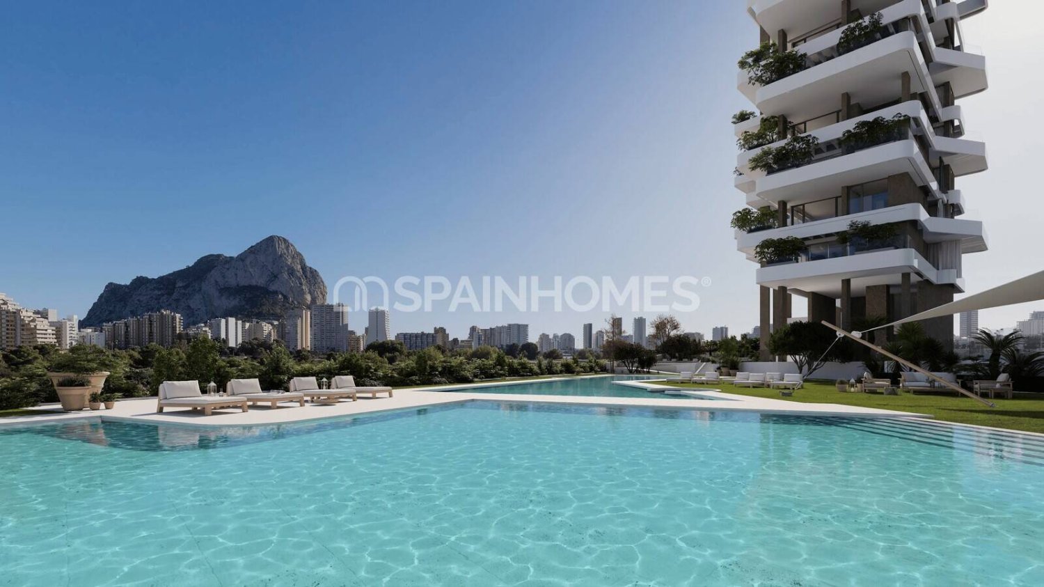 Apartment in Calpe, Alicante, Spain 3 bedrooms, 157 sq.m. No. 124710