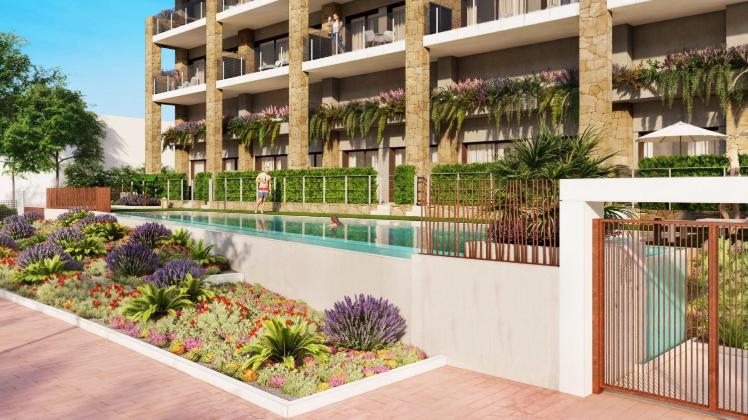 Apartament w Villajoyosa, Alicante, Hiszpania 2 sypialnie, 65 mkw. nr 197572