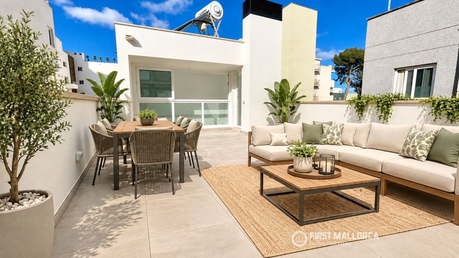Villa in Palma de Majorca, Mallorca, Spain 2 bedrooms, 106 sq.m. No. 199032