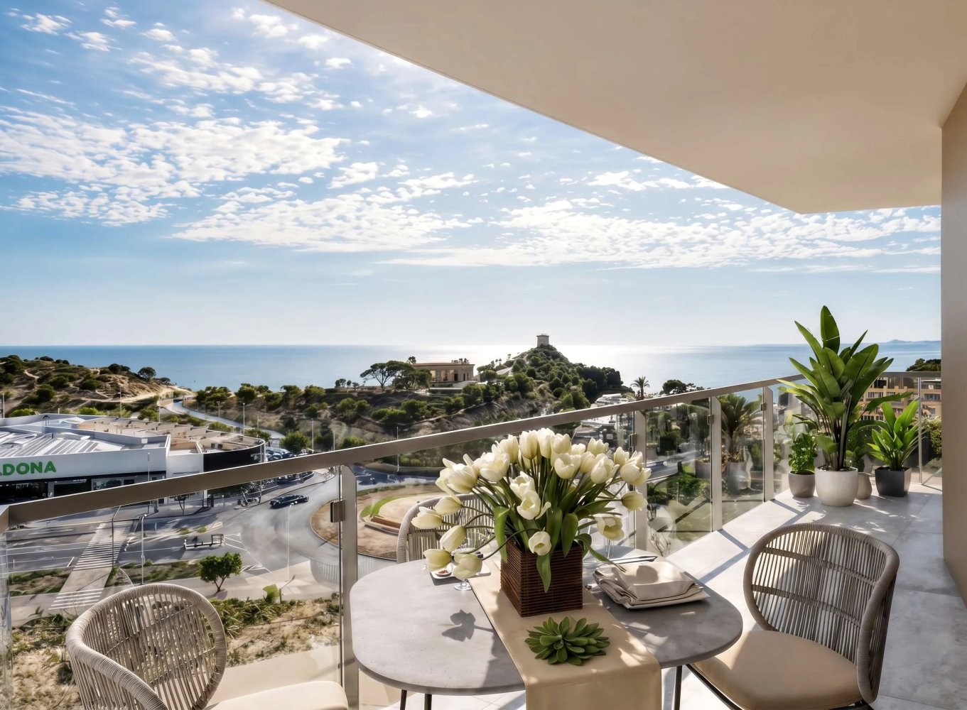 Apartament w Villajoyosa, Alicante, Hiszpania 2 sypialnie, 108 mkw. nr 199761