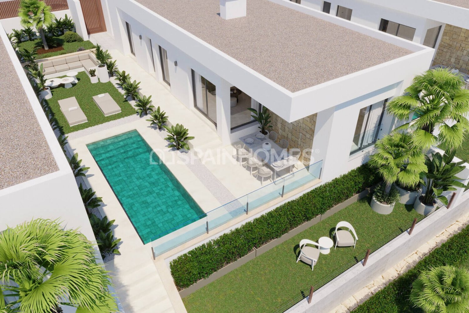 Villa i Finestrat, Alicante, Spanien 4 sovrum, 142 kvm. Nr. 146462