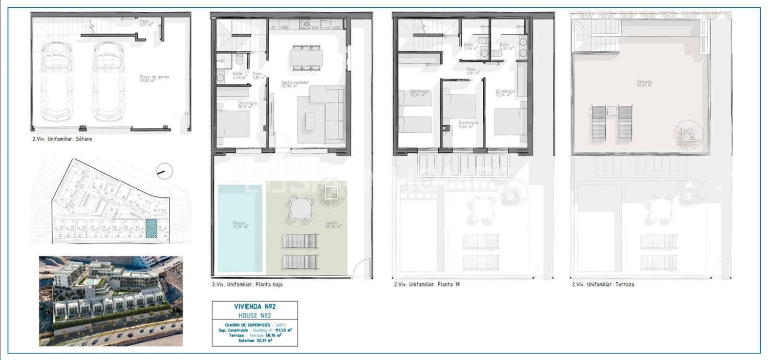 Villa Aguilas, Murcia, Spānijā 4 istabas, 117 m2 Nr. 121081