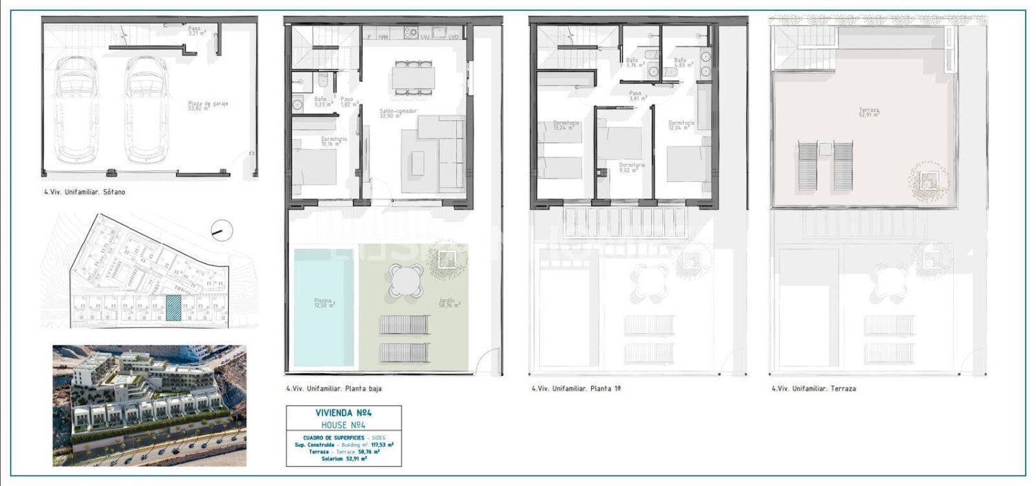 Villa Aguilas, Murcia, Spānijā 4 istabas, 117 m2 Nr. 121081