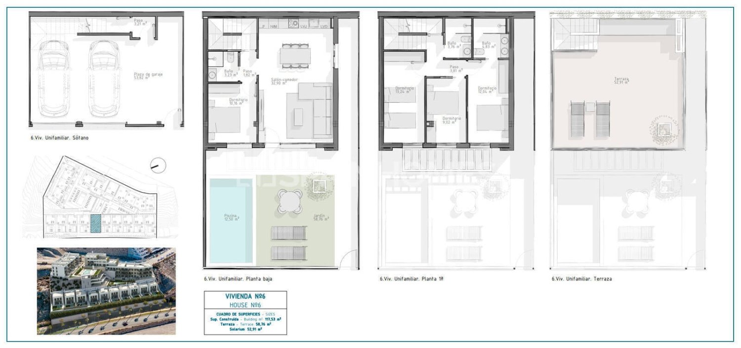 Villa Aguilas, Murcia, Spānijā 4 istabas, 117 m2 Nr. 121081