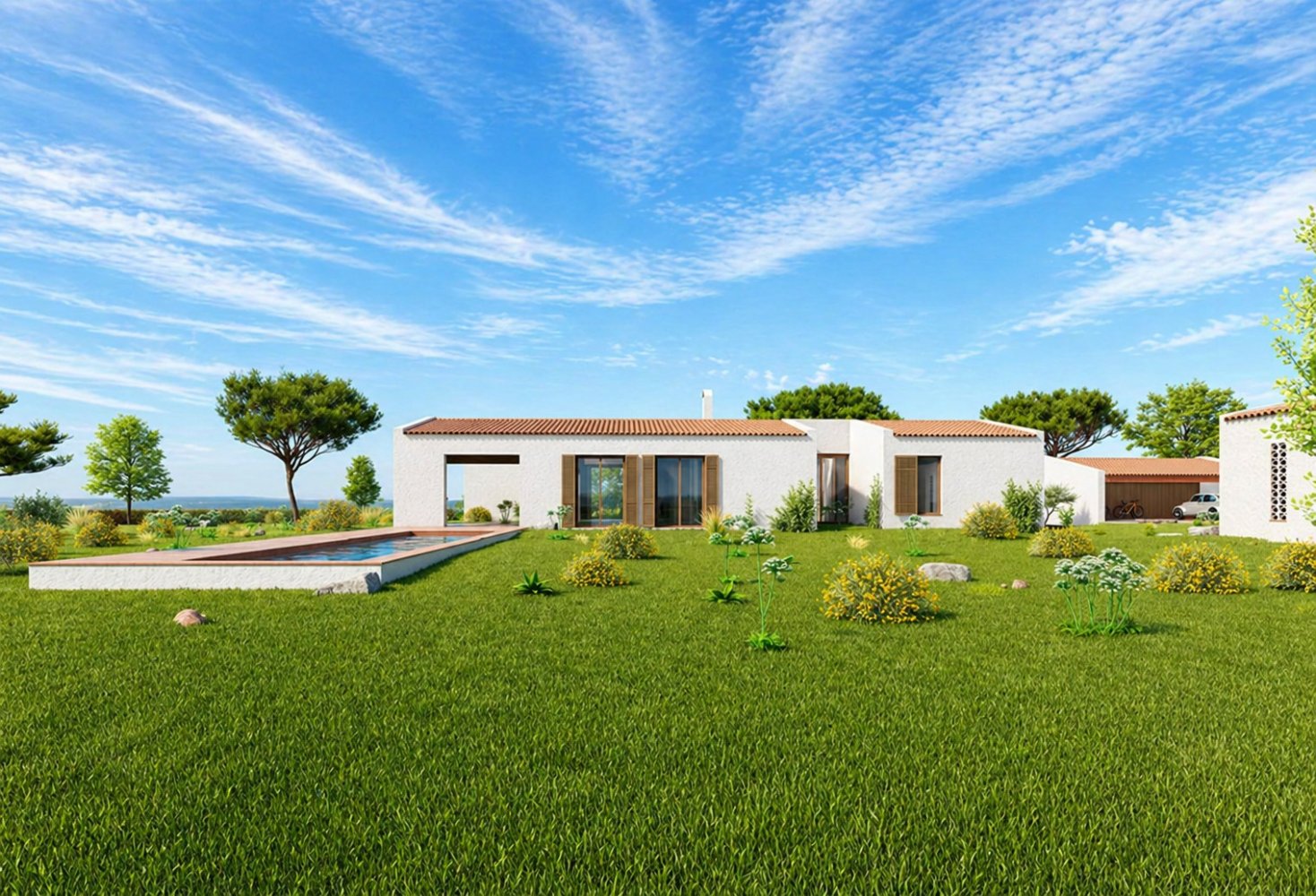 Villa a Ses Salines, Mallorca, Spagna 3 camere da letto, 357 mq. N° 198243