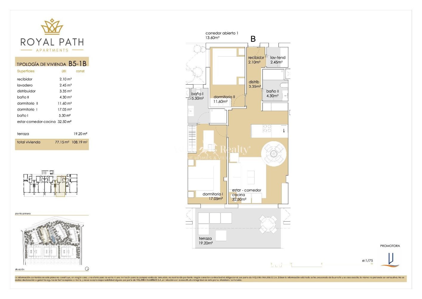 Apartament w La Orotava, Tenerife, Hiszpania 2 sypialnie, 116 mkw. nr 199818