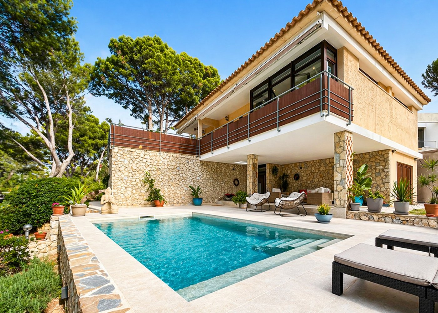 Villa a Costa De La Calma, Mallorca, Spagna 4 camere da letto, 351 mq. N° 198230