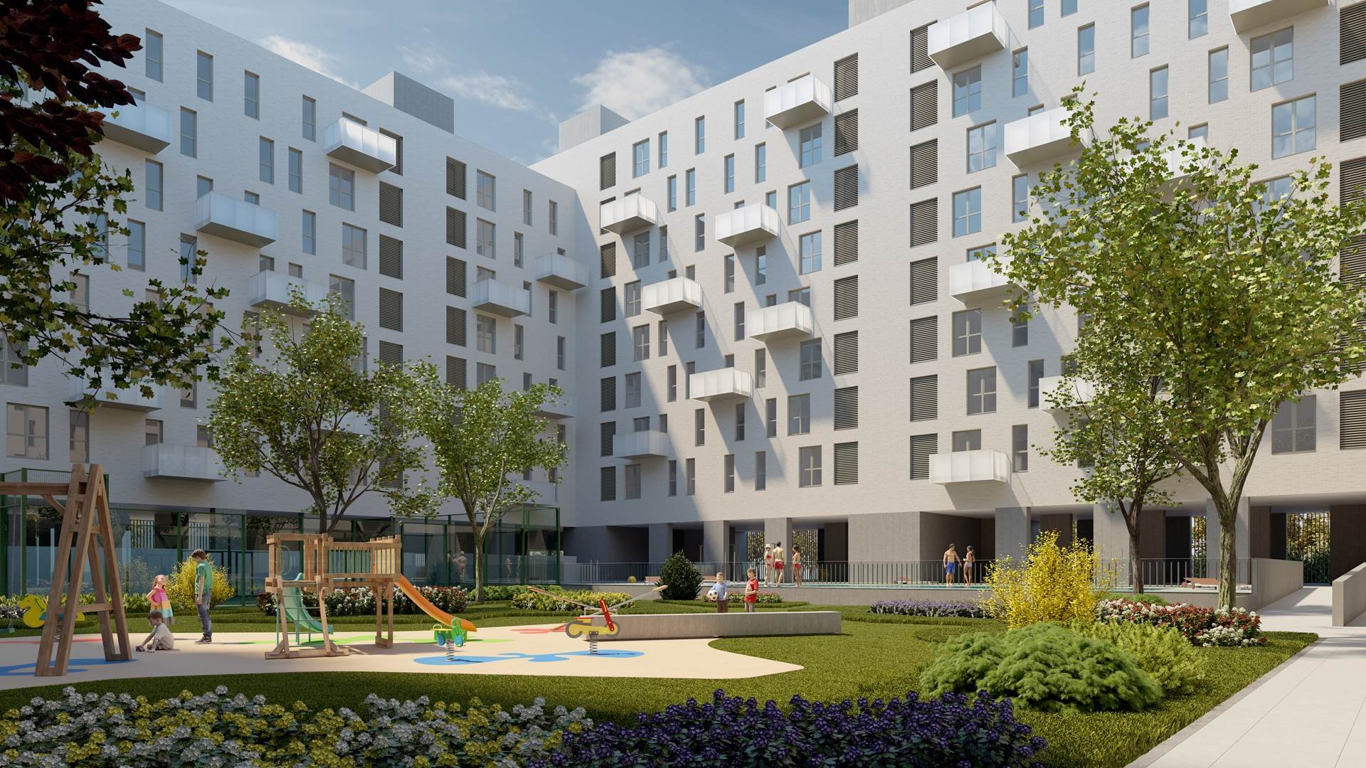 Ensanche De Vallecas II w Madrid, Hiszpania nr 66403
