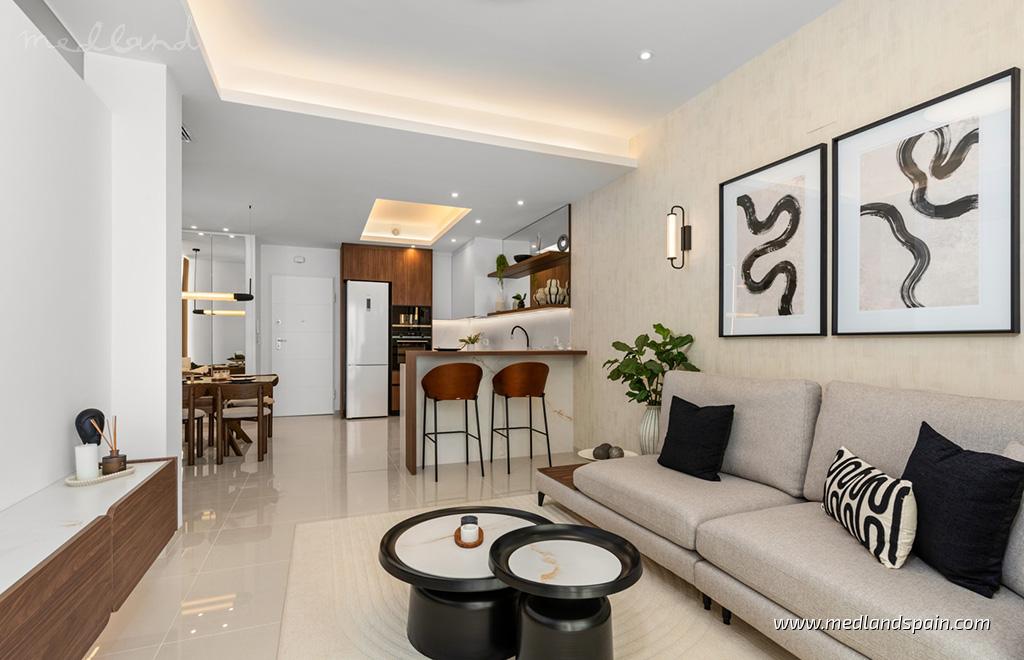 Appartamento a Rojales, Alicante, Spagna 3 camere da letto, 107 mq. N° 155236