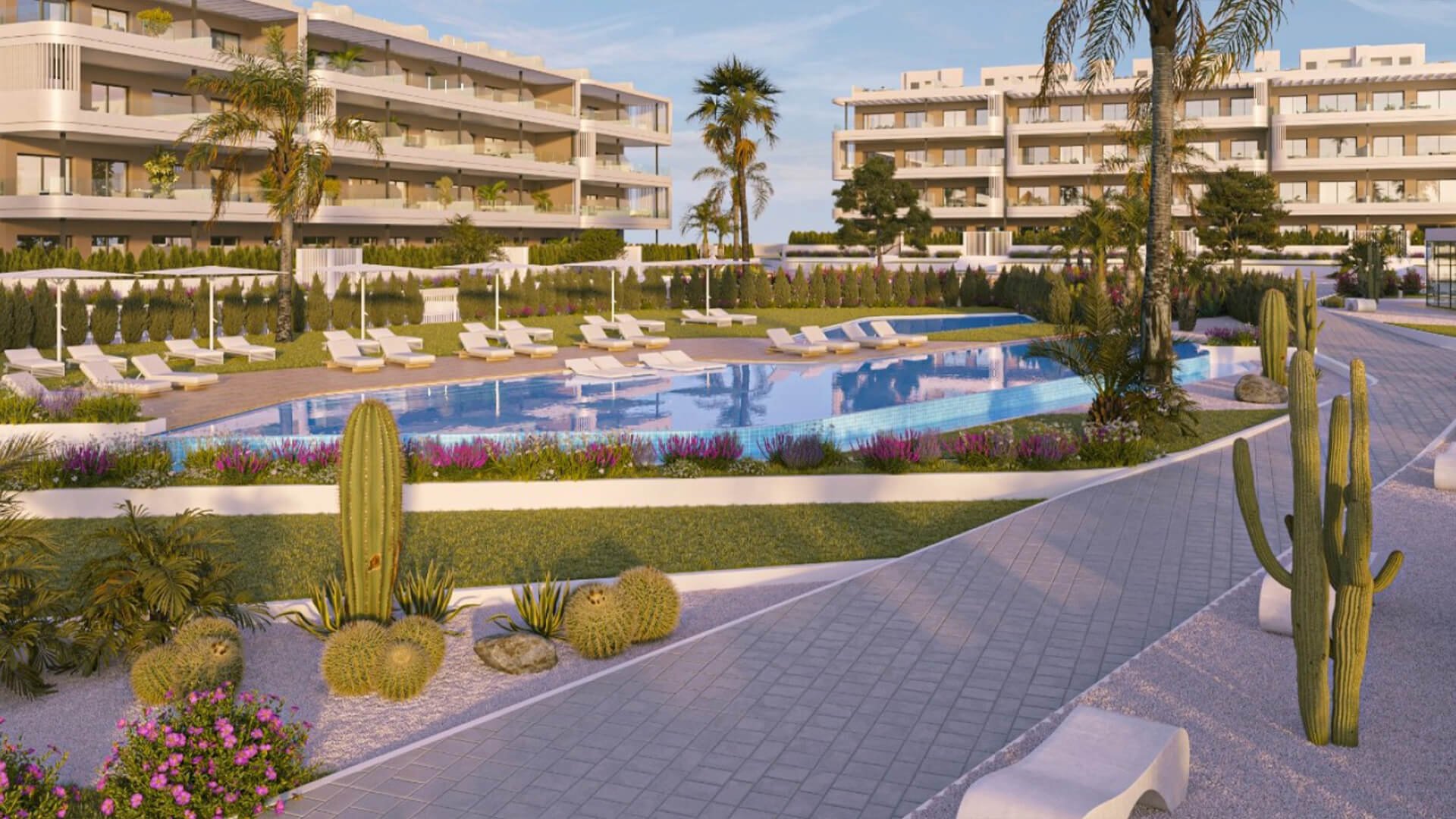Huoneisto Sunset Village, Torrevieja, Alicante, Espanja 3 makuuhuonetta, 223 m2 No. 155230