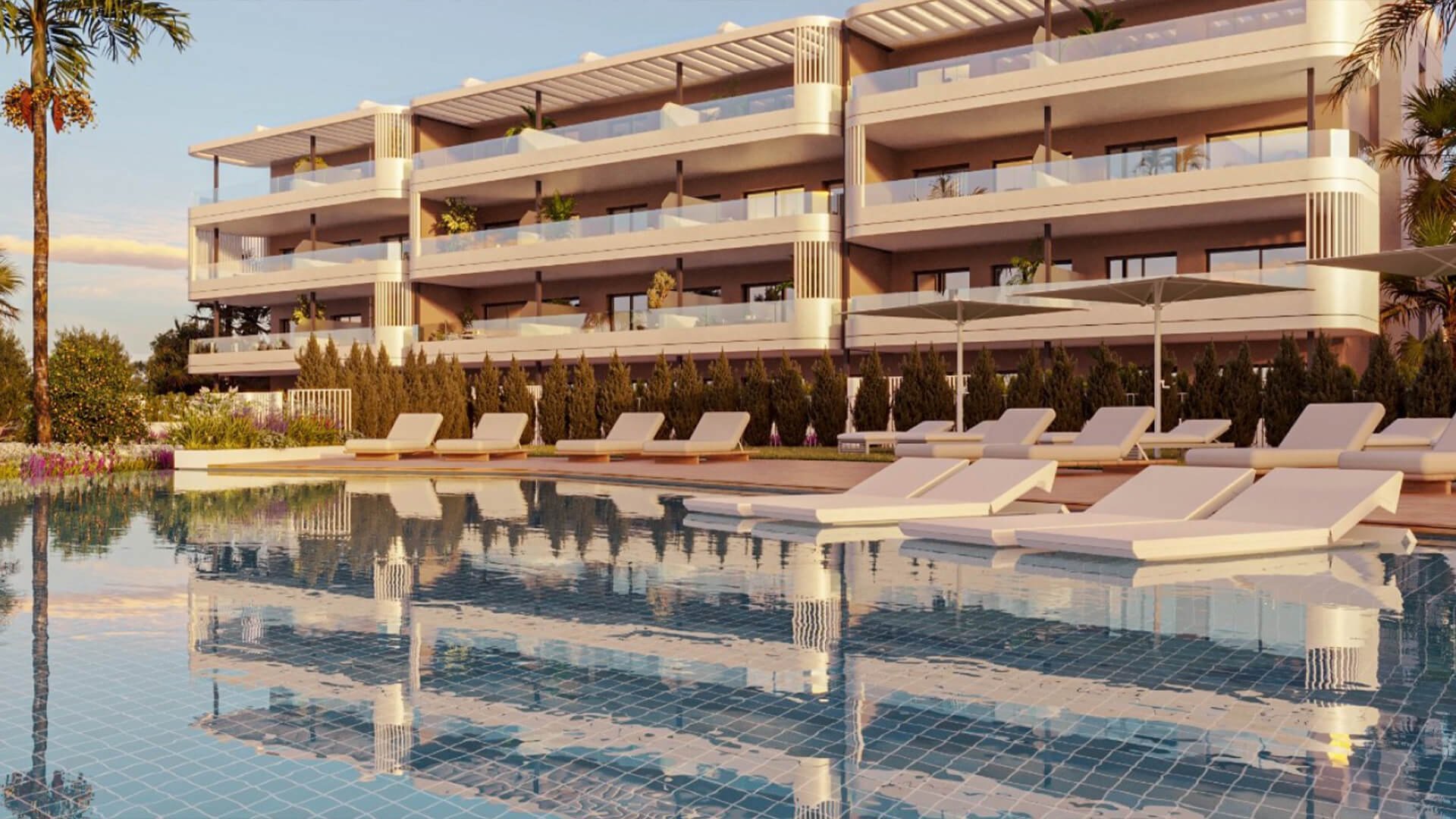 Huoneisto Sunset Village, Torrevieja, Alicante, Espanja 3 makuuhuonetta, 223 m2 No. 155230