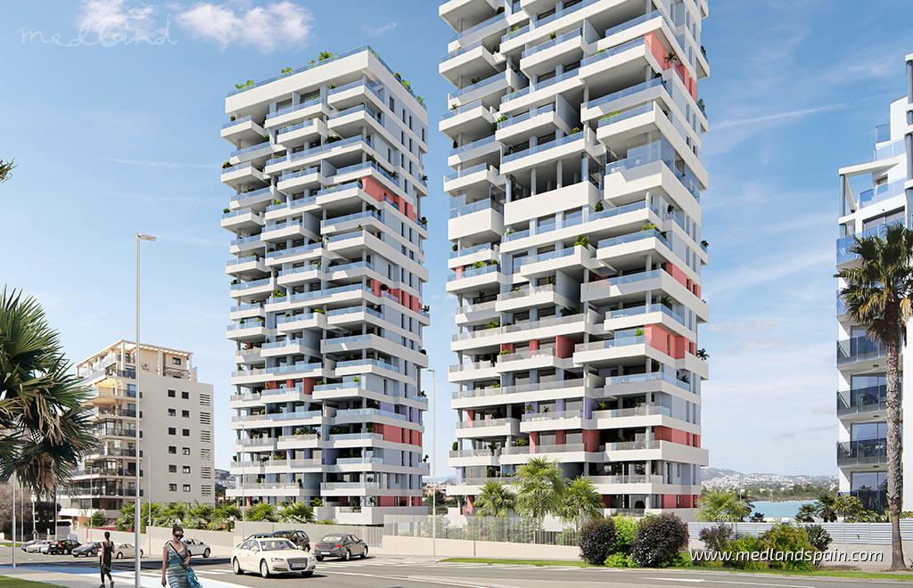 Apartamento en Calpe, Alicante, España 2 dormitorios, 77 m2 No. 155234