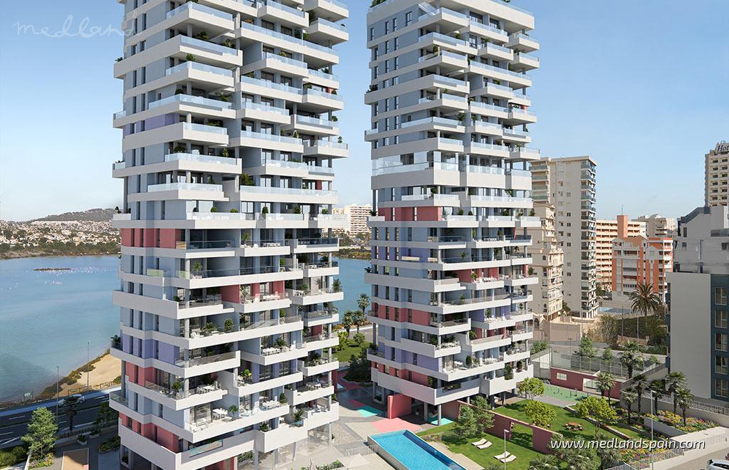 Apartamento en Calpe, Alicante, España 2 dormitorios, 77 m2 No. 155234