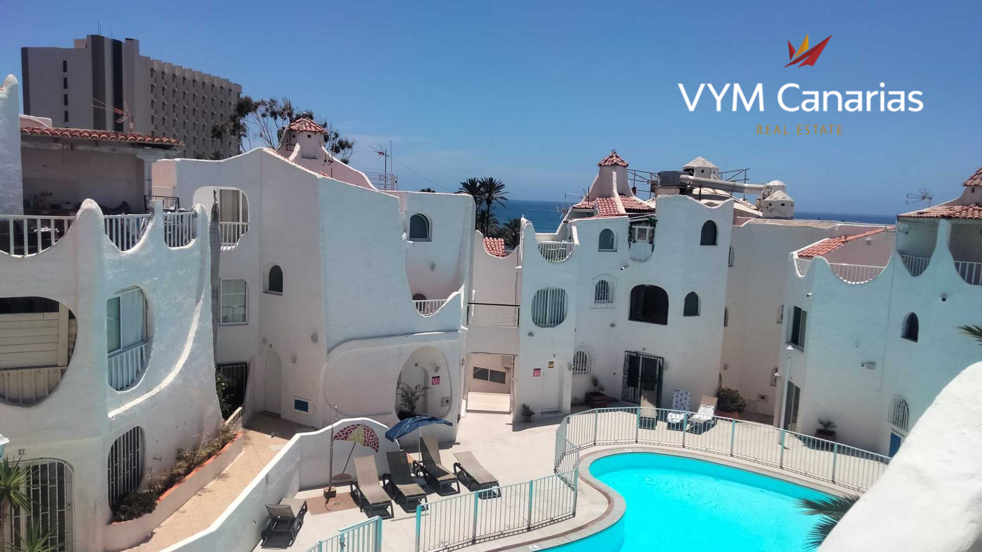 Dvīņu māja Playa de las Americas, Tenerife, Spānijā 1 istaba, 26 m2 Nr. 182551