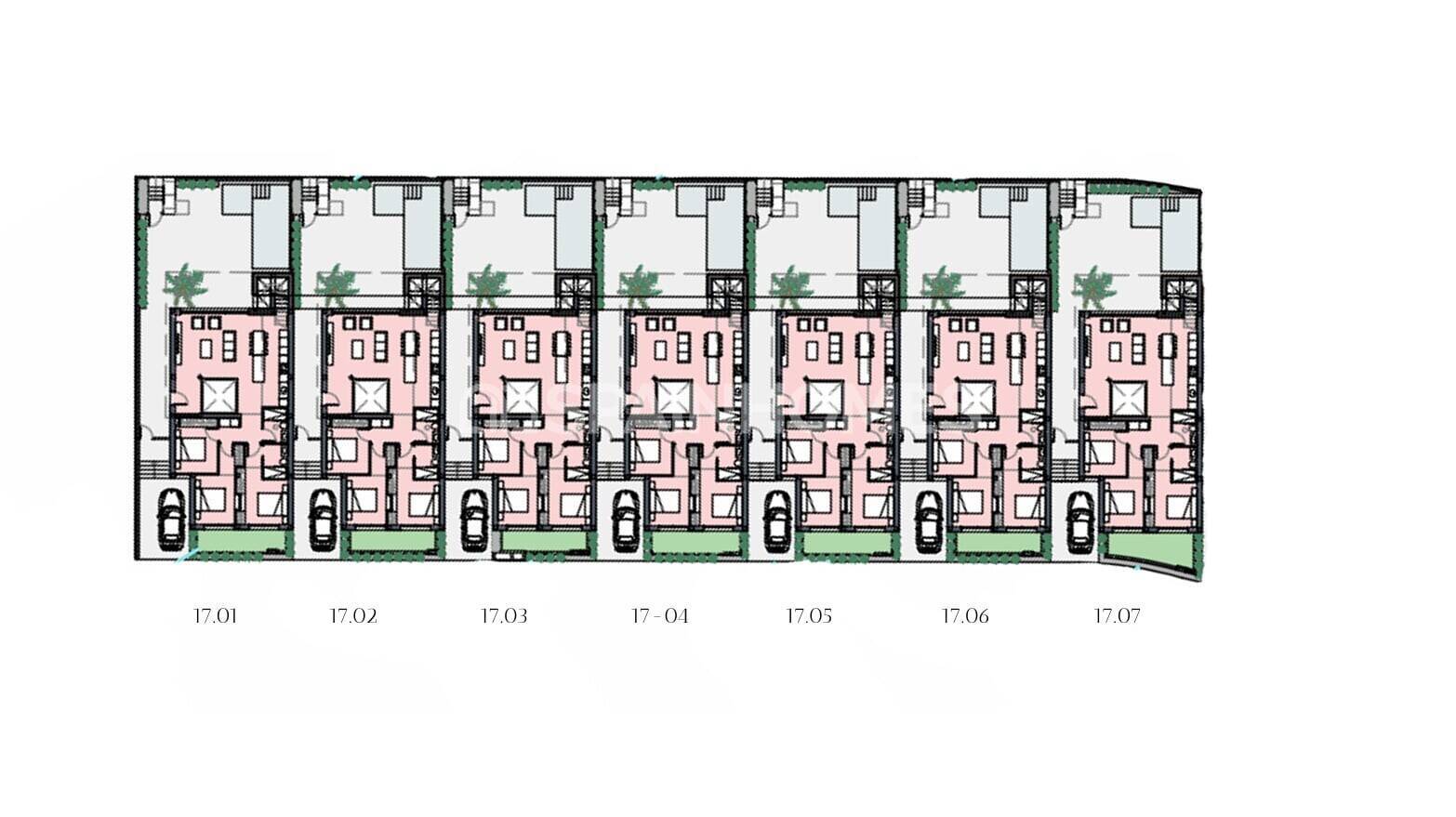 Villa i Torre-Pacheco, Murcia, Spanien 3 sovrum, 242 kvm. Nr. 183650