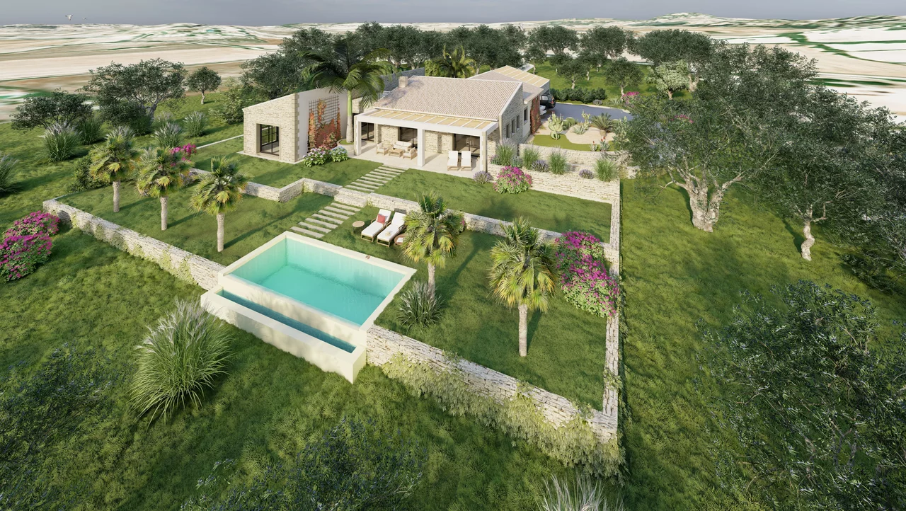 Land plot in Montuiri, Mallorca, Spain 3 bedrooms, 15630 sq.m. No. 161049