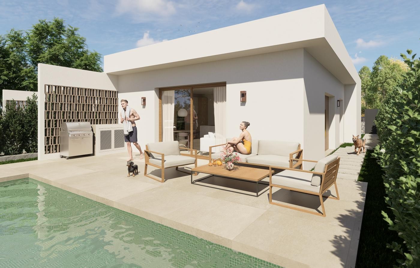 Huvila Alicante, Espanja 3 makuuhuonetta, 100 m2 No. 160628