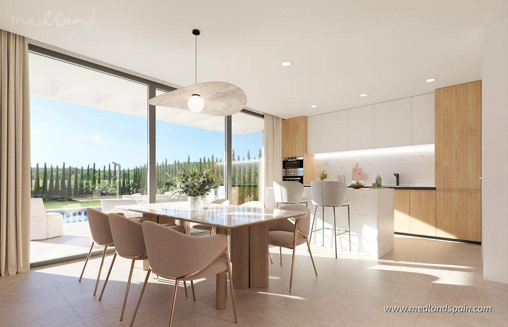 Villa a Finestrat, Alicante, Spagna 5 camere da letto, 205 mq. N° 132955