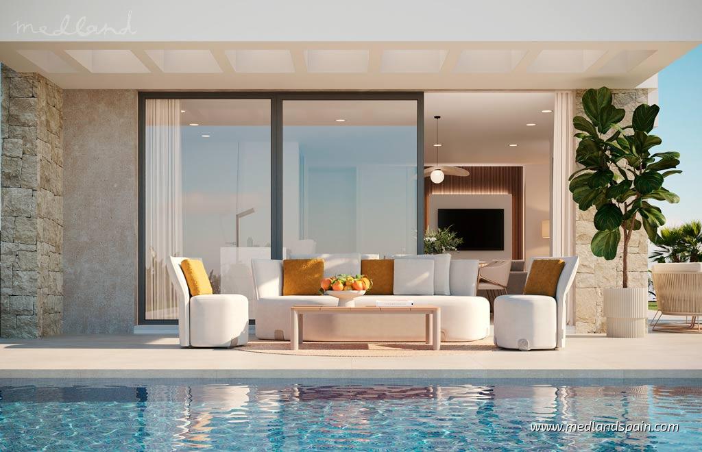 Villa a Finestrat, Alicante, Spagna 5 camere da letto, 205 mq. N° 132955